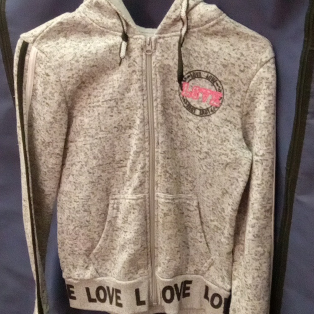 Zip up hoodie